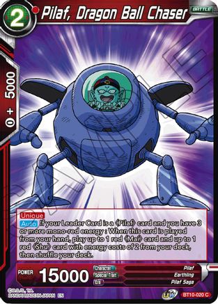 Image of Pilaf, Dragon Ball Chaser (BT10-020) - Rise of the Unison Warrior