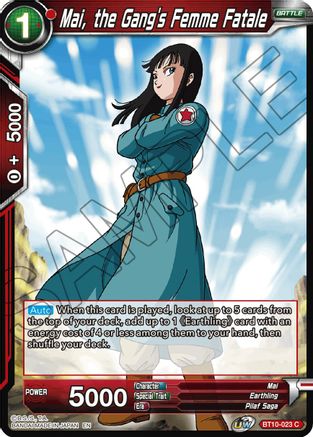 Image of Mai, the Gang's Femme Fatale (BT10-023) - Rise of the Unison Warrior Foil