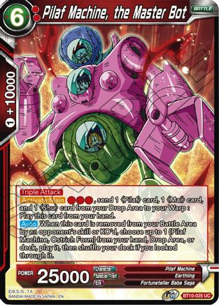 Image of Pilaf Machine, the Master Bot (BT10-025) - Rise of the Unison Warrior Foil