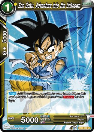 Image of Son Goku, Adventure into the Unknown (BT10-099) - Rise of the Unison Warrior