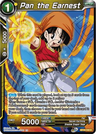 Image of Pan the Earnest (BT10-103) - Rise of the Unison Warrior