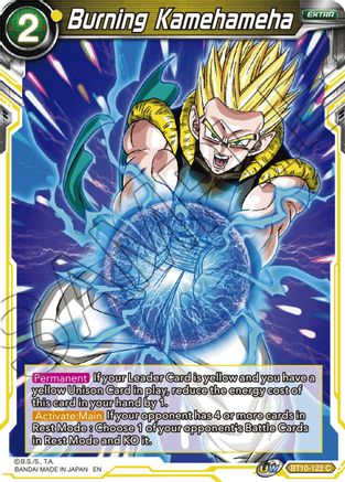 Image of Burning Kamehameha (BT10-122) - Rise of the Unison Warrior Foil