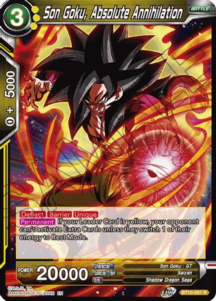 Image of Son Goku, Absolute Annihilation (BT10-097) - Rise of the Unison Warrior Foil