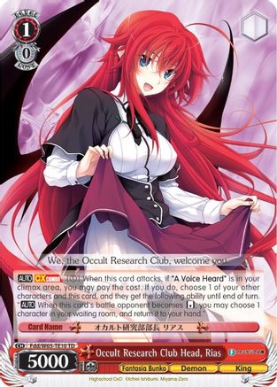 Image of Occult Research Club Head, Rias (Fdd/W65-TE10 TD) - Fujimi Fantasia Bunko