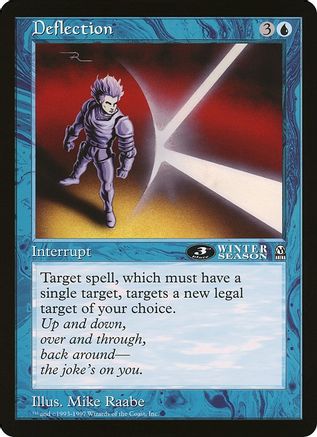 Image of Deflection (3rd Place) (Arena League) (OVER-) - Oversize Cards