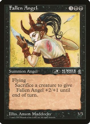 Image of Fallen Angel (3rd Place) (Arena League) (OVER-) - Oversize Cards