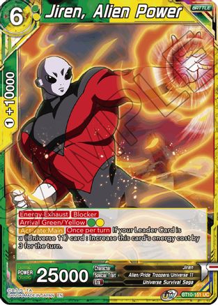 Image of Jiren, Alien Power (BT10-151) - Rise of the Unison Warrior