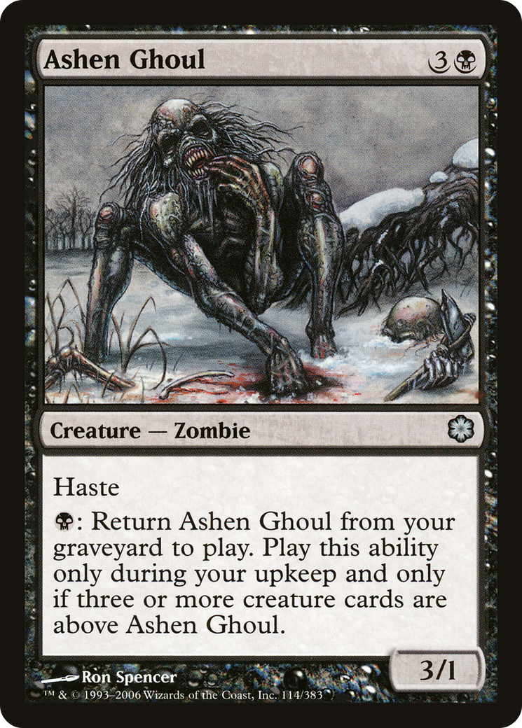 Image of Ashen Ghoul (CTD-114) - Coldsnap Theme Decks
