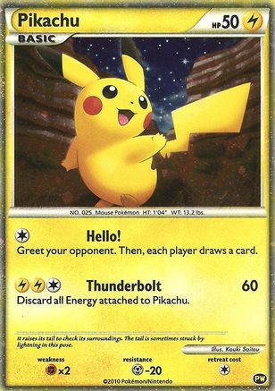 Image of Pikachu (English) 0PW  - Holofoil Pikachu World Collection Promos - Promo