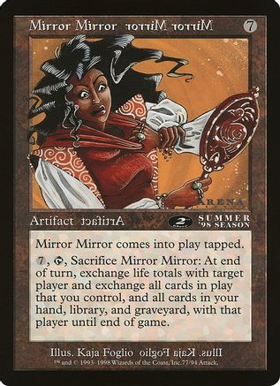 Image of Mirror Mirror (2nd Place) (Arena League) (OVER-077) - Oversize Cards