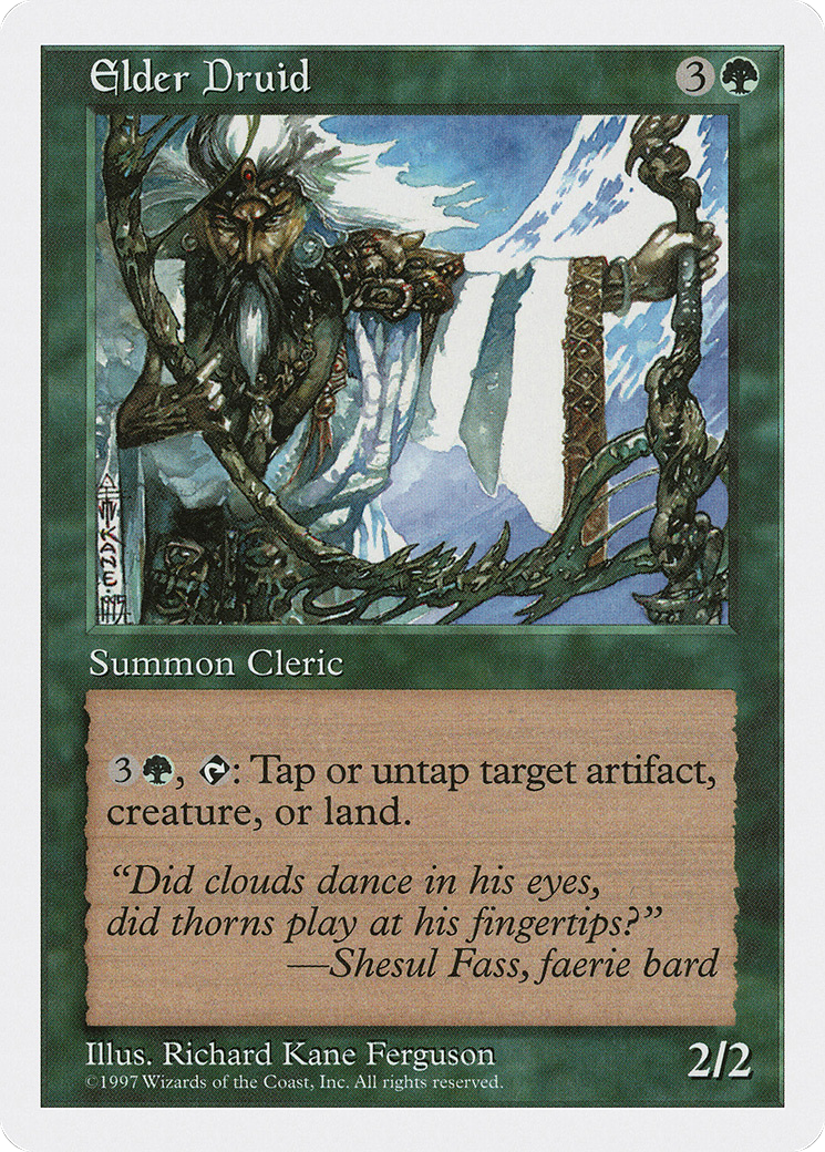 Image of Elder Druid (5ED-) - Fifth Edition