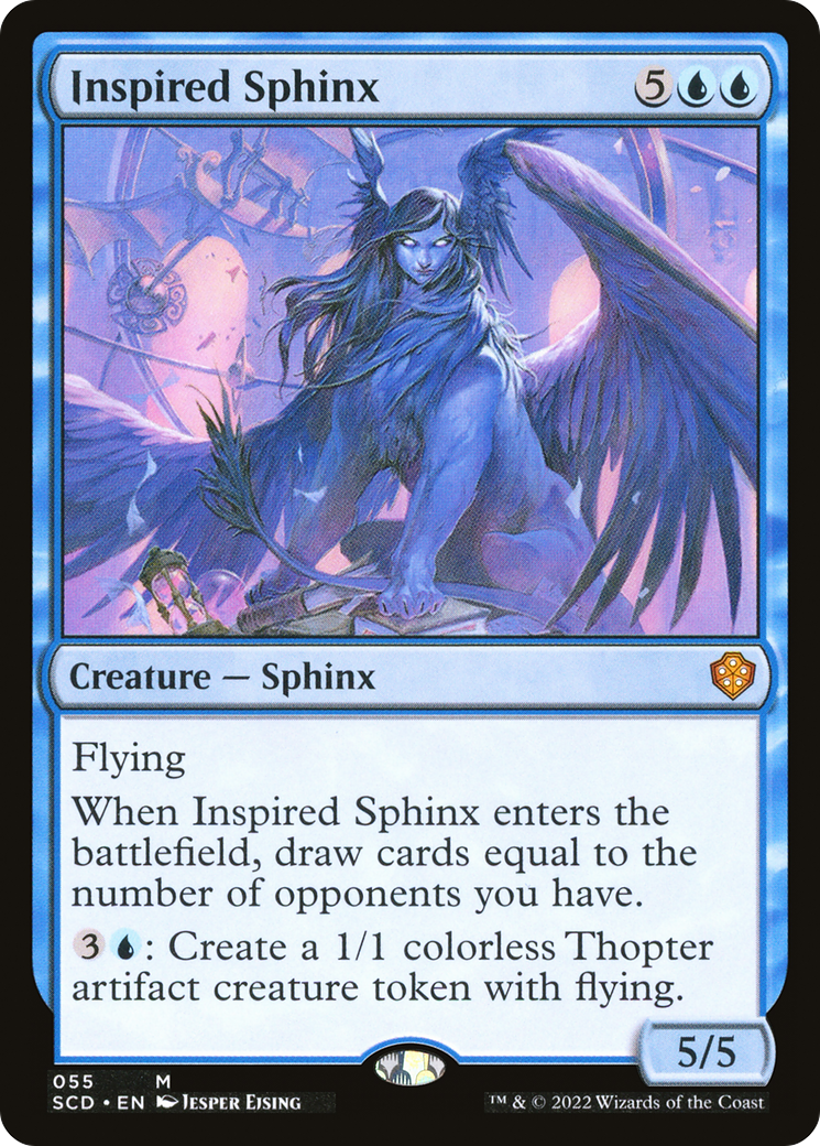 Image of Inspired Sphinx (SCD-055) - Starter Commander Decks
