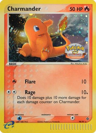 Image of Charmander 098/97  - Holofoil League & Championship Cards - Promo