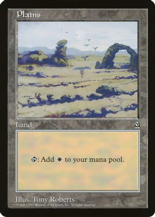 Image of Plains (Arena League) (OVER-) - Oversize Cards Foil