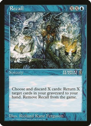 Image of Recall (Arena League) (OVER-) - Oversize Cards