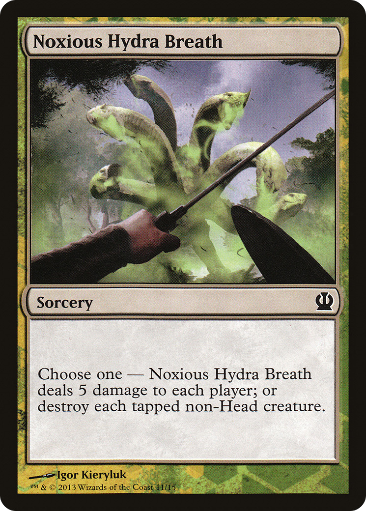 Image of Noxious Hydra Breath (HERO-) - Face the Hydra