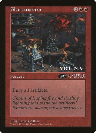 Image of Shatterstorm (2nd Place) (Arena League) (OVER-) - Oversize Cards