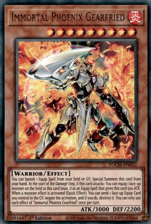 Image of Immortal Phoenix Gearfried (TOCH-EN012) - Toon Chaos Unlimited