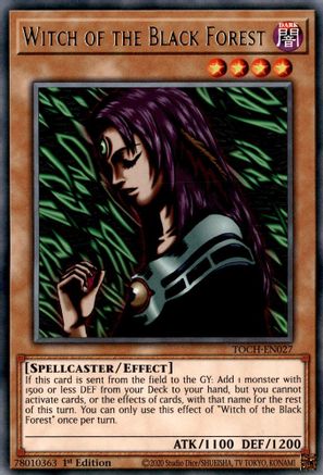 Image of Witch of the Black Forest (TOCH-EN027) - Toon Chaos 1st Edition