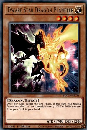 Image of Dwarf Star Dragon Planeter (TOCH-EN034) - Toon Chaos Unlimited