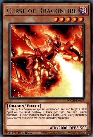 Image of Curse of Dragonfire (TOCH-EN037) - Toon Chaos Unlimited