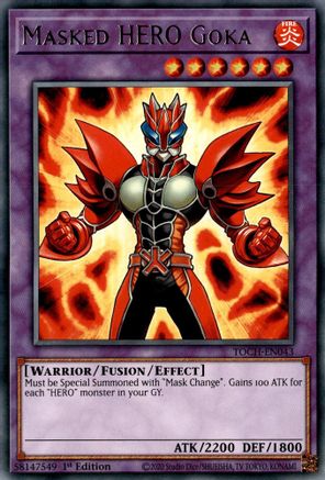 Image of Masked HERO Goka (TOCH-EN043) - Toon Chaos Unlimited