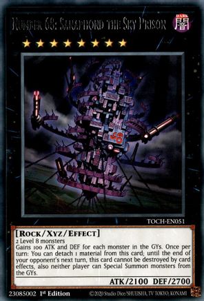 Image of Number 68: Sanaphond the Sky Prison (TOCH-EN051) - Toon Chaos 1st Edition