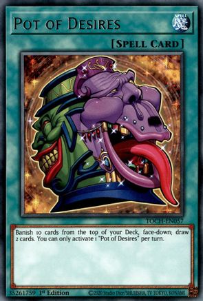 Image of Pot of Desires (TOCH-EN057) - Toon Chaos Unlimited