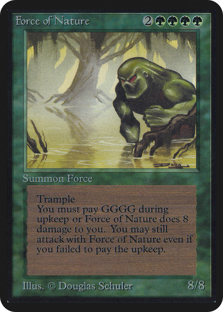 Image of Force of Nature (LEA-) - Limited Edition Alpha