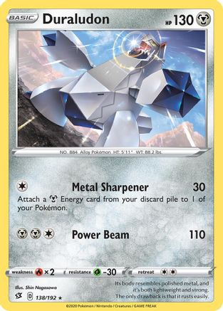 Image of Duraludon 138/192  Deck Exclusives - Rare