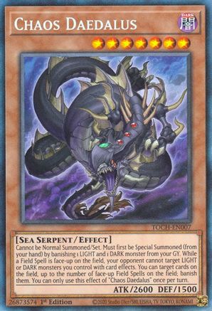 Image of Chaos Daedalus (CR) (TOCH-EN007) - Toon Chaos 1st Edition