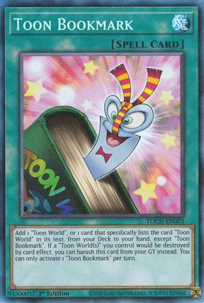 Image of Toon Bookmark (CR) (TOCH-EN003) - Toon Chaos Unlimited