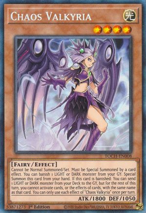 Image of Chaos Valkyria (CR) (TOCH-EN008) - Toon Chaos Unlimited
