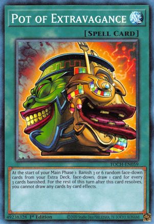 Image of Pot of Extravagance (CR) (TOCH-EN059) - Toon Chaos 1st Edition