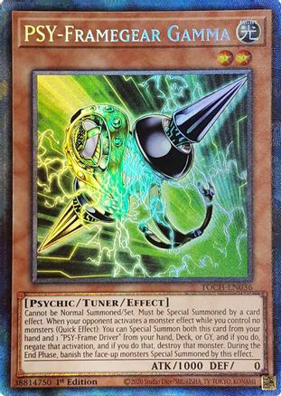 Image of PSY-Framegear Gamma (CR) (TOCH-EN036) - Toon Chaos 1st Edition