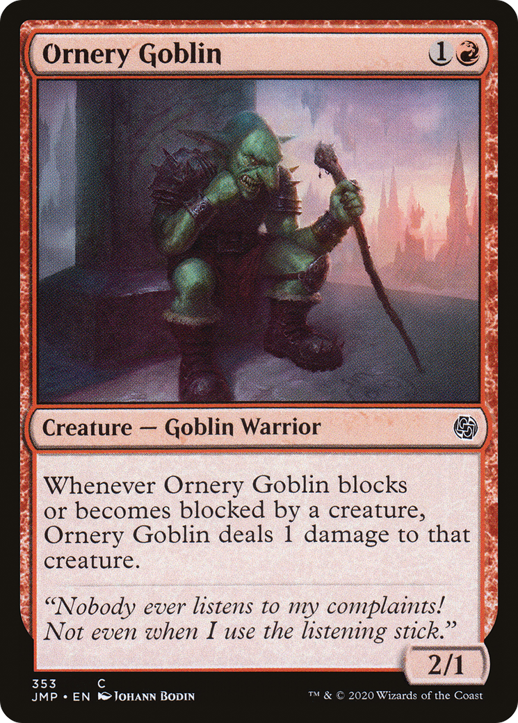 Image of Ornery Goblin (JMP-353) - Jumpstart