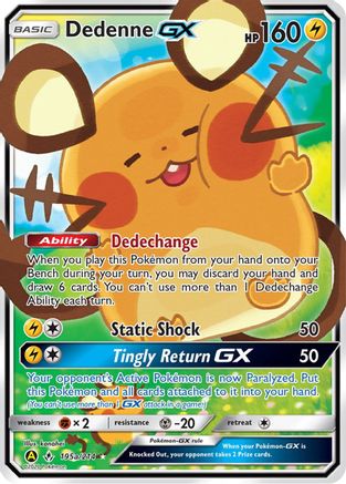 Image of Dedenne GX 195a/214  - Holofoil Alternate Art Promos - Promo
