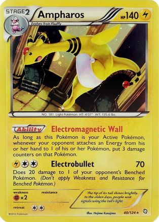 Image of Ampharos 040/124  - Holofoil Blister Exclusives - Promo