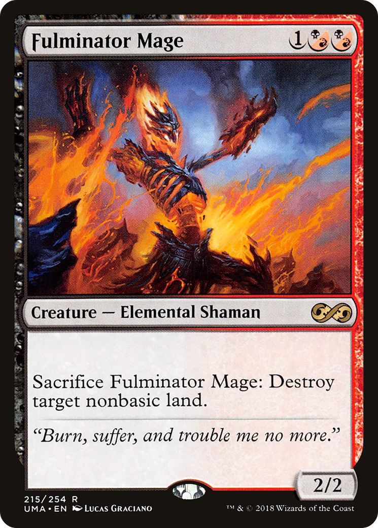 Image of Fulminator Mage (UMA-215) - Ultimate Masters Foil