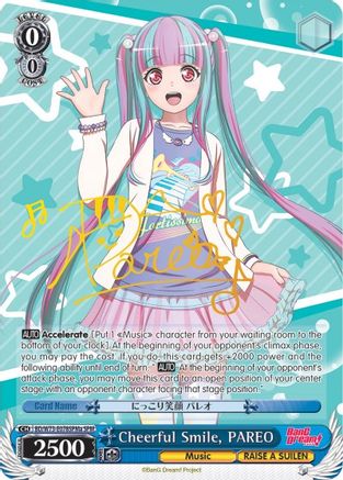 Image of Cheerful Smile, PAREO (SPM) (A) (BD/W73-E078SPMa SPM) - BanG Dream! Vol.2