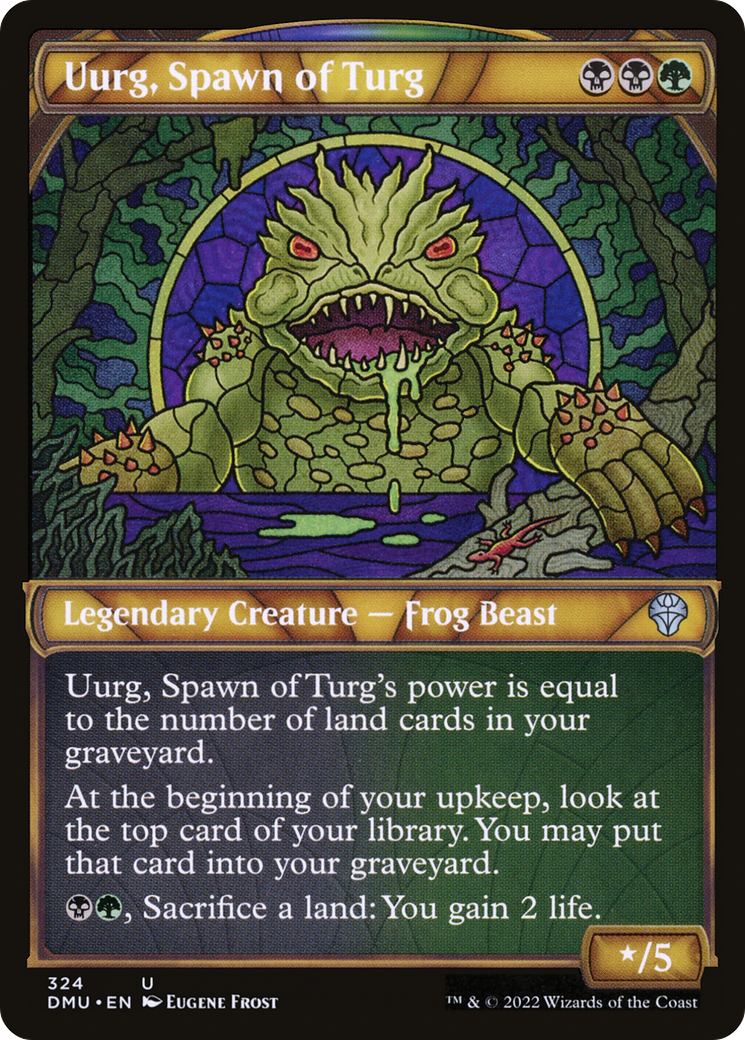 Image of Uurg, Spawn of Turg (Showcase) (DMU-324) - Dominaria United: (Showcase)