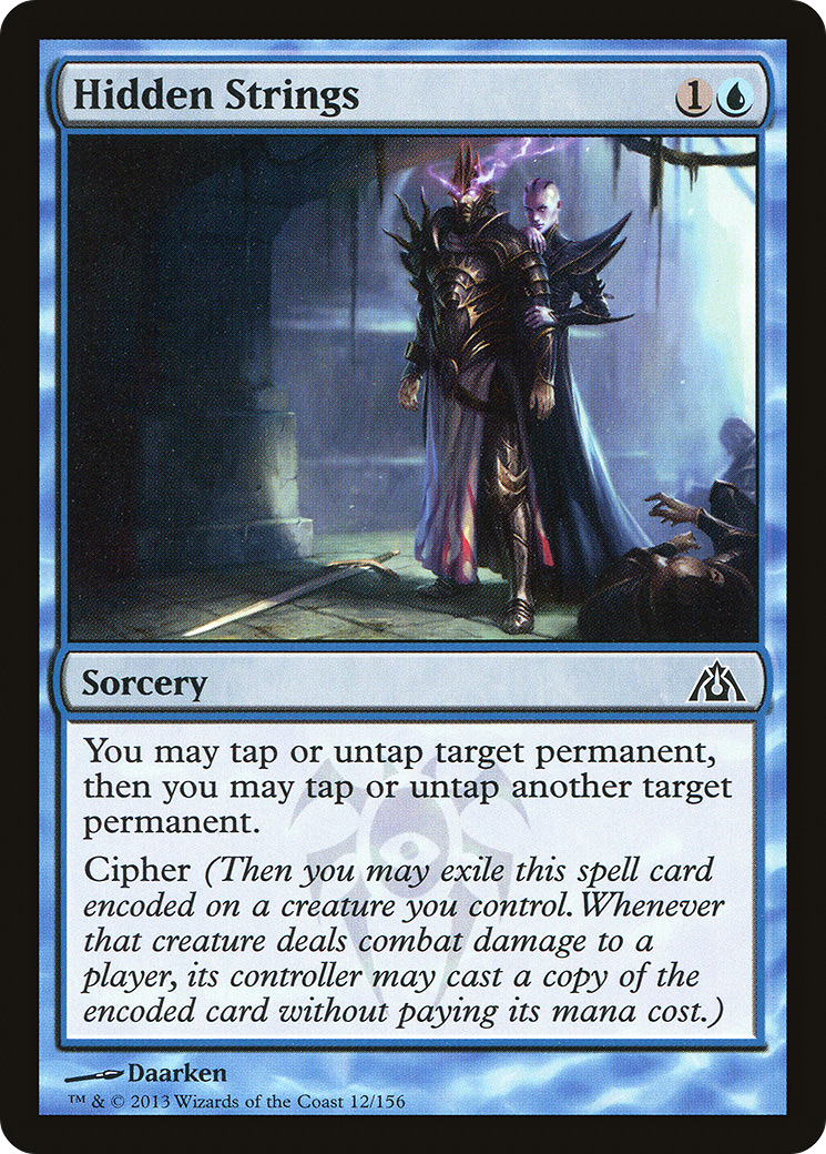 Image of Hidden Strings (DGM-012) - Dragon's Maze Foil
