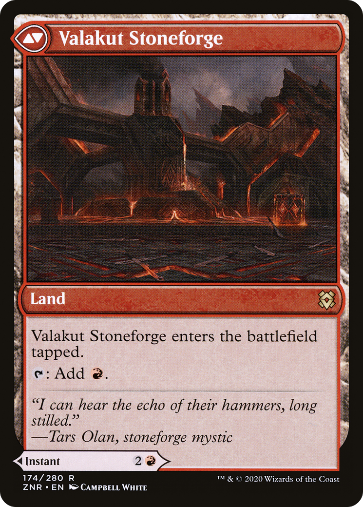 Image of Valakut Awakening (LIST-ZNR-174) - The List
