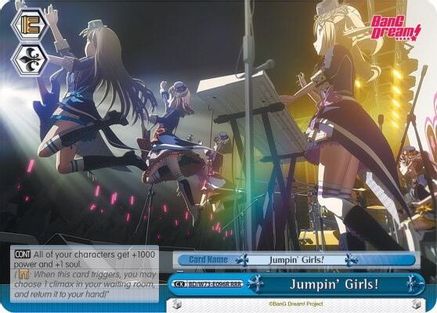 Image of Jumpin' Girls! (RRR) (BD/W73-E096R RRR) - BanG Dream! Vol.2