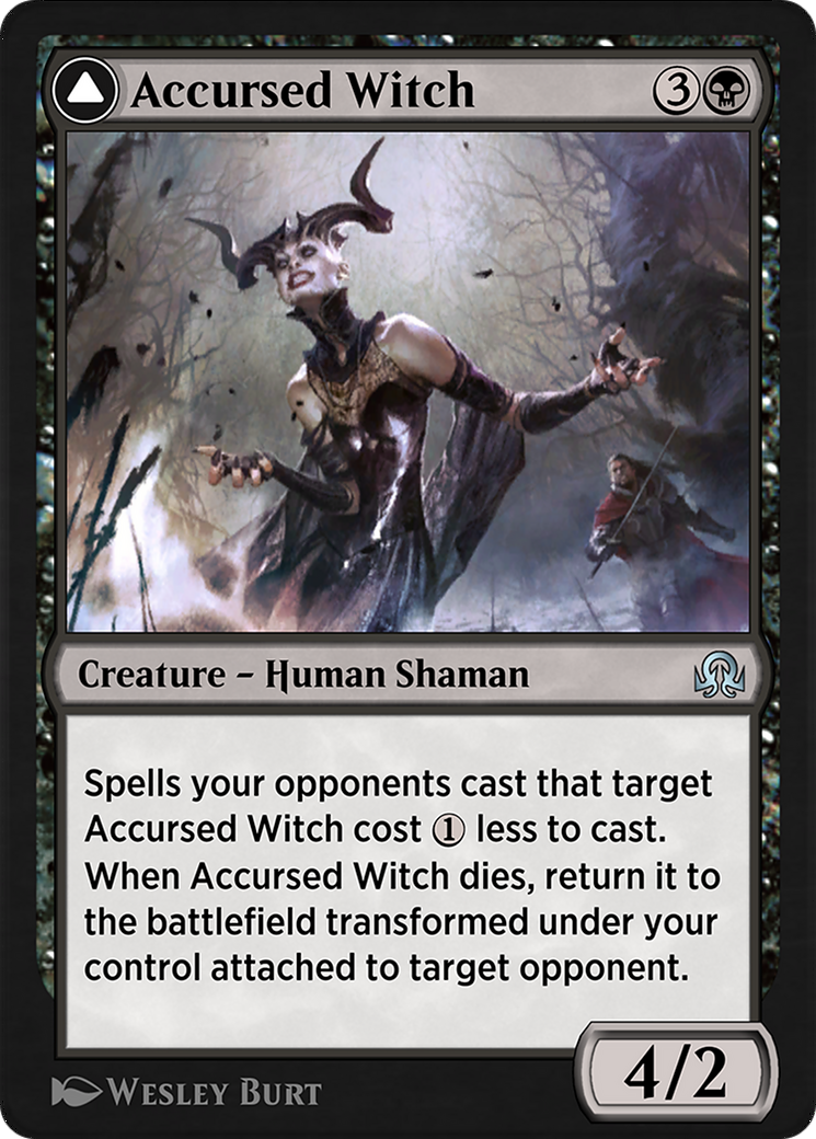 Image of Accursed Witch // Infectious Curse (SIR-097) - Shadows over Innistrad Remastered