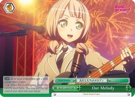 Image of Our Melody (RRR) (BD/W73-E047R) - BanG Dream! Vol.2