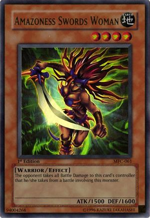 Image of Amazoness Swords Woman (MFC-061) - Magician's Force Unlimited