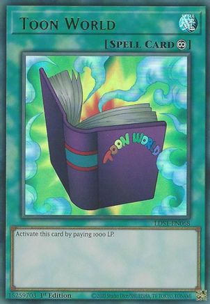Image of Toon World (Green) (LDS1-EN068) - Legendary Duelists: Season 1 1st Edition
