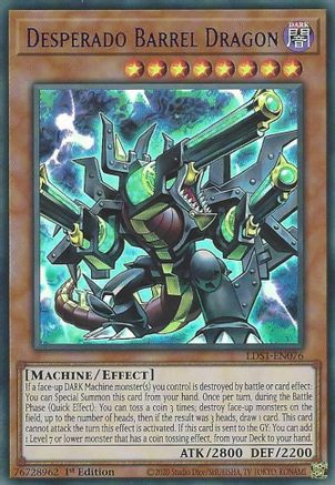 Image of Desperado Barrel Dragon (Purple) (LDS1-EN076) - Legendary Duelists: Season 1 1st Edition