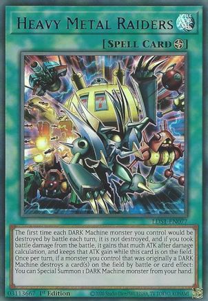 Image of Heavy Metal Raiders (Blue) (LDS1-EN077) - Legendary Duelists: Season 1 1st Edition